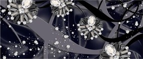Tablou - Diamante în spațiu (120x50 cm)