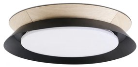 Lustra / Plafoniera LED design modern Ã45cm TENDER neagra