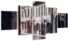 Tablou - Strada din Praga (125x70 cm), în 40 de alte dimensiuni noi