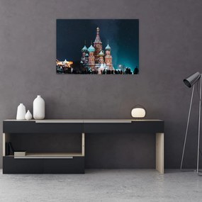 Tablou construcției din Rusia (90x60 cm)