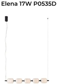 Lustra LED design modern decorativ Elena 17W