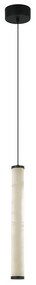 Lustra Suspendata LED, 15W, ALABASTER- BLACK, ZB-2540