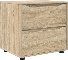 vidaXL Dulap de depozitare Stejar Sonoma 60 x 48 x 57 cm Lemn compozit