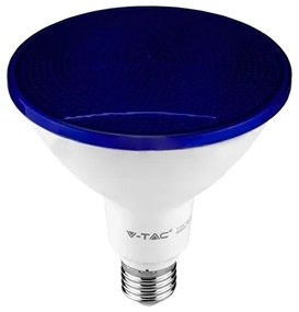 Bec led par38 e27 17w ip65 - albastru