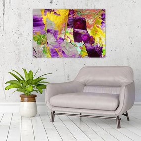Tablou cu abstracție - pictura (90x60 cm)