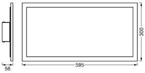 Plafonieră LED dimabilă PLANON LED/22W/230W Ledvance