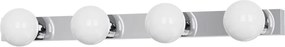 Brilagi - Aplică LED pentru oglindă de baie HOLLYWOOD 4xLED/3W/230V IP44 crom