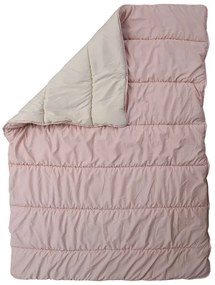 Patura pilotata pentru tot anul 140x200 cm din fibra cava, roză