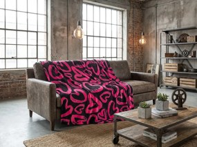 Patura Cocolino AMORYS, roz Dimensiune: 160 x 200 cm