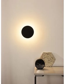 Aplică LED EKLYPS LED/7W/230V neagră Lucide 46201/06/30