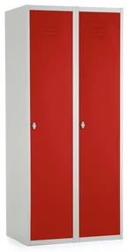 Dulap metalic, 80 x 50 x 180 cm, roșu - ral 3000