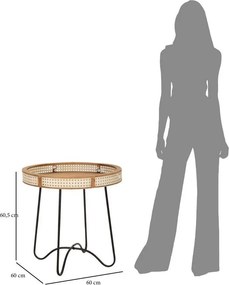 Măsuță auxiliară rotundă ø 60 cm Fuji – Mauro Ferretti