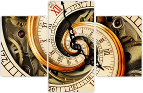 Tablou cu ceas (90x60 cm)