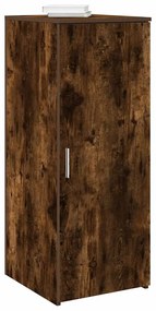 vidaXL Dulap depozitare stejar fumuriu 40x45x103,5 cm lemn prelucrat
