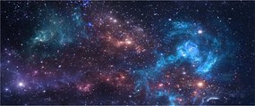 Tablou - Cer de noapte (120x50 cm)