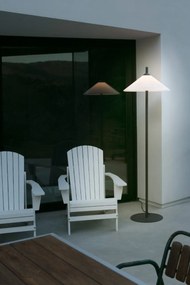 Lampa de podea iluminat exterior decorativ SAIGON 200/R55 gri/alb opal