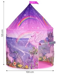 Cort pentru fete cu unicorn