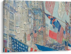 Tablou - Childe Hassam, Allies day, reproducere (70x50 cm)