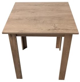 Masă pătrată de sufragerie LEVI stejar sonoma