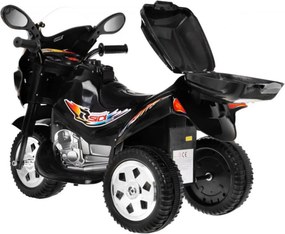 Motocicleta Electrica cu Acumulator Pentru Copii NOVOKIDS™ Moto Classico 88, 3-6 ani, Max 25 kg, Cu Melodii si Lumini, Trotineta Electrica, 3 Roti,