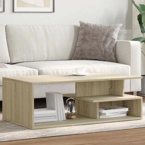 vidaXL Măsuță de cafea, stejar sonoma, 102x55x35 cm, lemn prelucrat