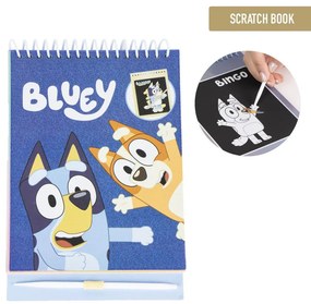 Bluey Bingo set de răzuire și colorare