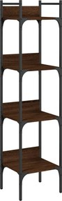 vidaXL Bibliotecă 4 niveluri stejar maro 35x30x138,5 cm lemn prelucrat