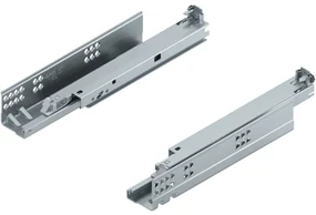 Glisiera Blum TANDEM cu extensie totala pentru sistem TIP-ON, PAL 18 mm, max. 30 Kg (Lungime: 300 mm)