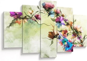Tablou - Pictua cu flori (150x105 cm)