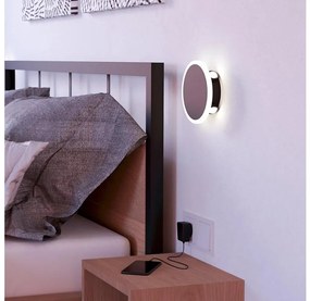 Aplică LED Eglo 901585 TALAMELLO LED/12W/230V 3000K d. 17 cm negru