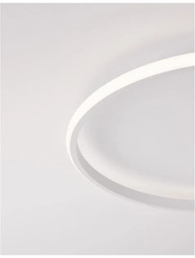 Lustra LED aplicata design modern circular FULINE alba NVL-9348072