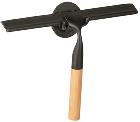 WENKO 24834100 - Racletă din bambus, 24,5 x 17 cm, inox/negru/maro