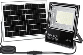 Aigostar- Reflector solar LED reglabil/150W/3,2V 3000K/4000K/6500K IP66 + telecomandă