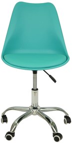 OFERTA Scaun de birou turcoaz MILANO II. calitate secundara