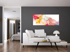 Tablou - Abstract din cerneală (120x50 cm)
