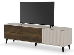 Comodă TV Random-2 II, nuc / crem