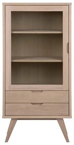 Vitrină în decor stejar 72x145 cm A-Line - Actona