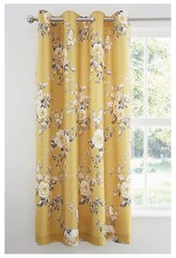 Draperii galbene 2 buc. 168x183 cm Canterbury – Catherine Lansfield