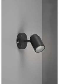 Spot negru mat din metal 10x9 cm Angelo – Trio