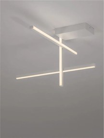 Plafoniera LED stil modern minimalist ANTAMA alb