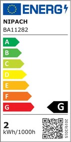 Iluminat de Crăciun 80 LED - ploaie de meteoriți, alb cald
