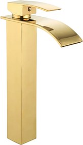 Mexen Aries baterie de chiuvetă înaltă, aurie - 744810-50