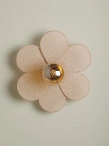 Aplica de perete, din in natural, D32cm, Naturally