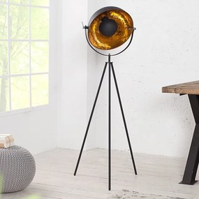 LAMPADAR DESIGN RETRO Studio negru/ auriu A-36617 VC