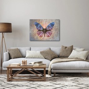 Tablou - Fluture steampunk (70x50 cm)
