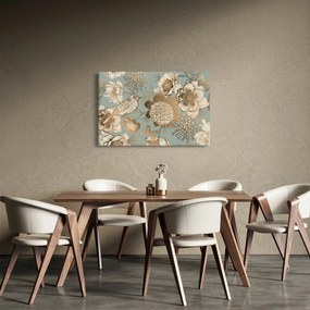 Tablou - Flori aurii (90x60 cm)