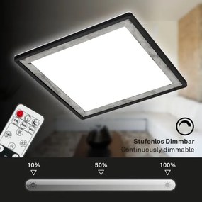 Plafonieră LED dimabilă Briloner 7459-414 FRAME LED/22W/230V 2700-6500K + telecomandă