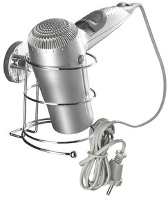 Suport pentru uscător de păr MILAZZO, Vacuum-Loc - oțel cromat, WENKO