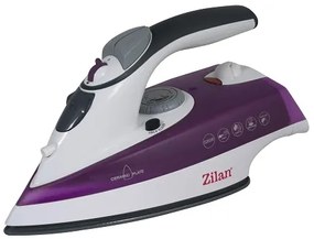 Fier de calcat talpa ceramica ZILAN ZLN-8083,Mov Putere 2200W, calcare cu aburi si uscata, functie autocuratare,Mov