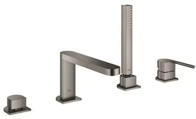 Baterie cada - dus Grohe Plus 4 elemente antracit periat Hard Graphite